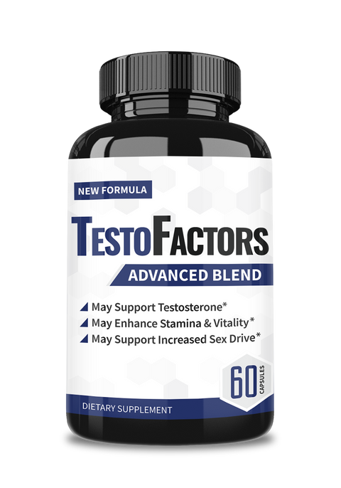 Testo Factors Enhance Male Enhancement Pills Advanced Blend- Testosterone Support Male - Limited Stock